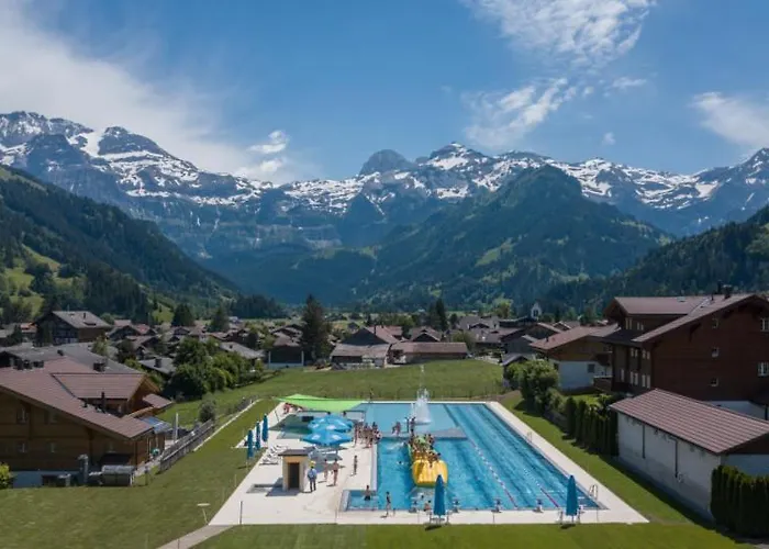 Schweiz ,lenk Ferienwohnung,kinderfreundl,seniorenfreundlich לנק