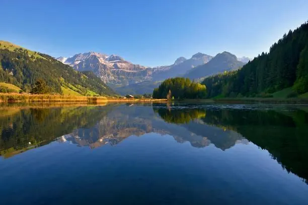 Schweiz ,lenk Ferienwohnung,kinderfreundl,seniorenfreundlich Apartman