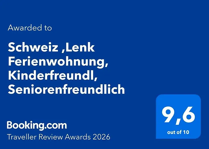 Apartman Schweiz ,lenk Ferienwohnung,kinderfreundl,seniorenfreundlich